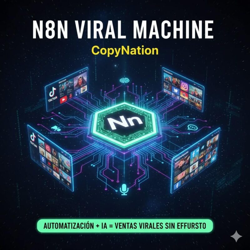 El curso N8N Viral Machine CopyNation