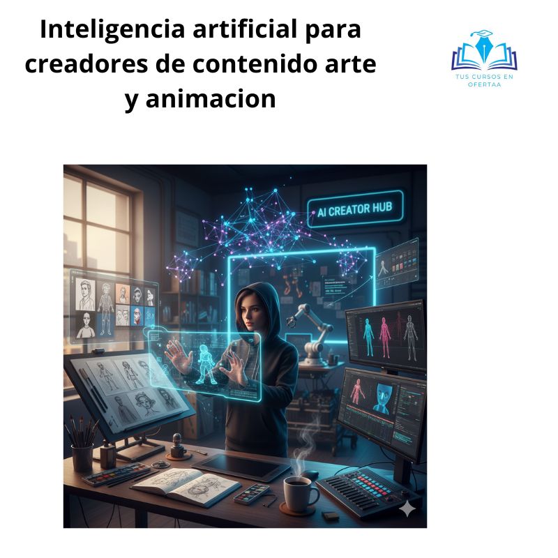 Inteligencia artificial para creadores de contenido arte y animacion