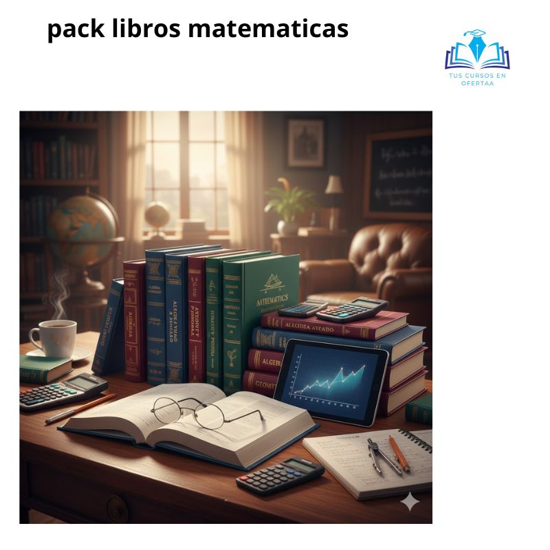 libro Pack de libros para volverte experto en matematicas